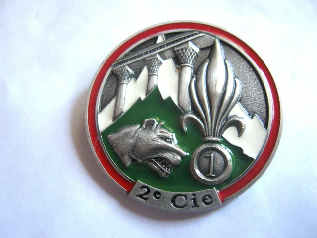 INSIGNE DES PARACHUTISTES Legion Etrangere 2° Rep La 6° Compagnie EUR