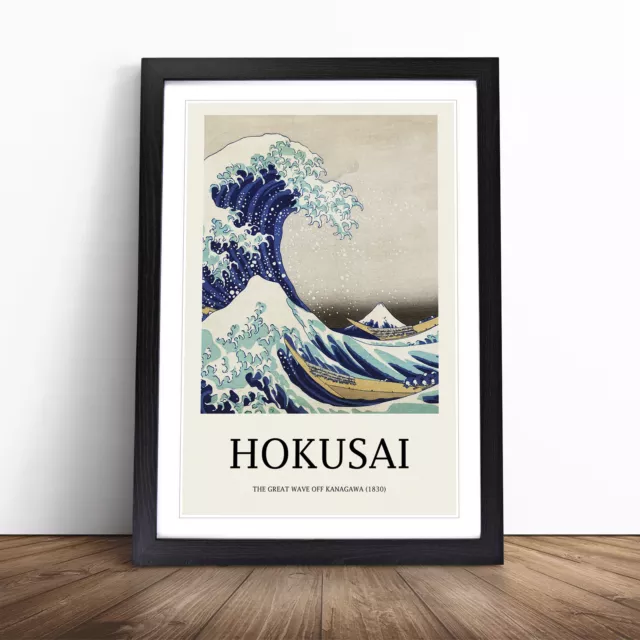 The Great Wave Off Kanagawa By Katsushika Hokusai Wall Art Print Framed Picture