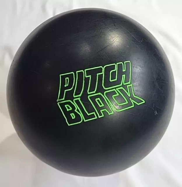 Storm Pitch Black Urethane Bowling Ball 16 lbs. 2 Finger Hole Drill Pattern