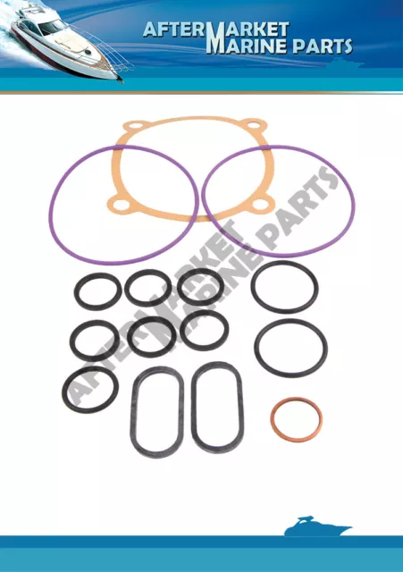 Oil Cooler seal kit for Volvo Penta fits on MD30, 31, 40, 41 part#: 22104