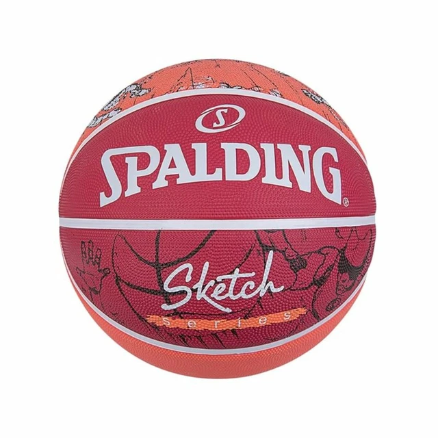 Ballon De Basket Spalding Adam Silver Marble Series - Taille 7 Gris (occasion)