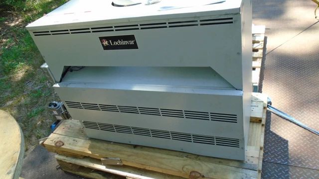Lochinvar CBN360 Commercial Water Heater Boiler 360BTU Copper Fin Natural Gas Lochinvar CBN360 Commercial Water Heater Boiler 360BTU Copper Fin Natural Gas