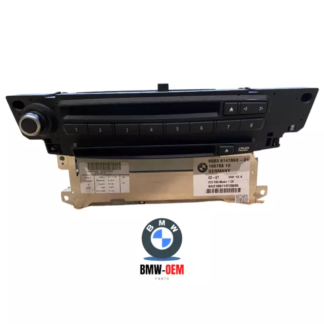 BMW 5 Series E60 E61 CCC CD Professional Navigation System Head unit 9147869