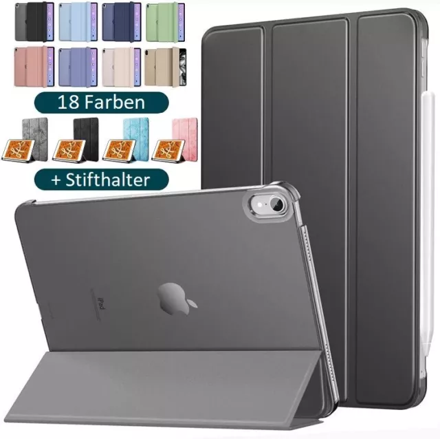 Schutz Hülle für Apple iPad 10.9 10 Generation 2022 Cover Etui Tasche Schutzglas