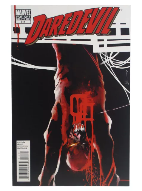 Daredevil #511 Vampire Variant Cover Jock Simpson Marvel Comics Shadowland 2010