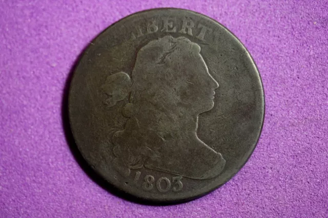 ESTATE FIND 1803 Draped Bust Large Cent #G3970