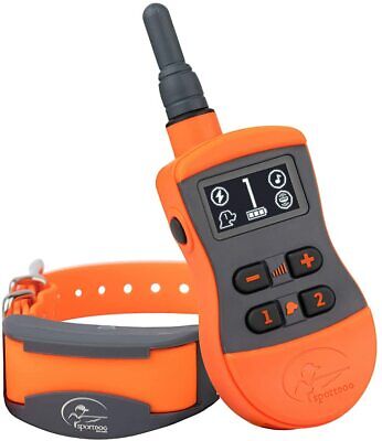 SportDOG SD-575E Remote Dog Training Collar Sport Orange 10 Static SImulations