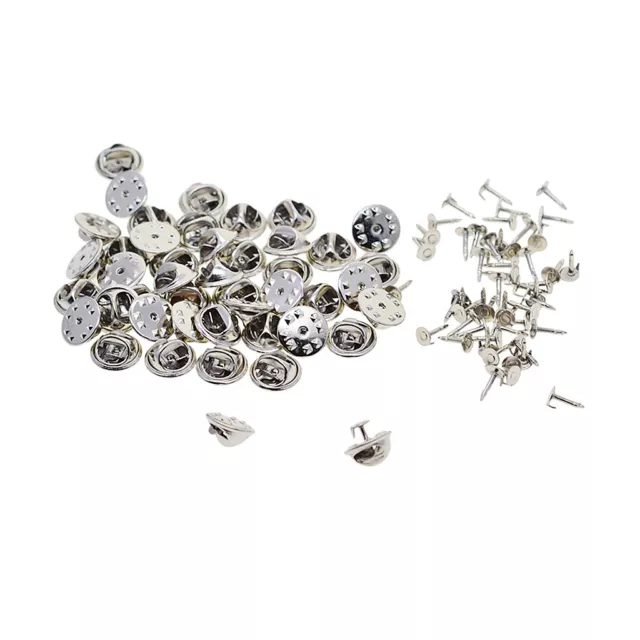 50pcs Nadeln Pins Set Badge Pin Anstecker für DIY Schmuck Brosche