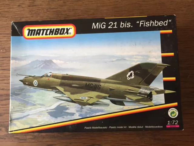 Matchbox 1/72 Mig-21 Bis Fishbed
