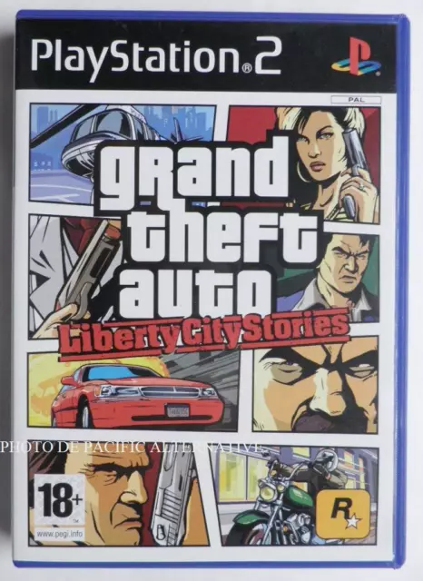 jeu GTA GRAND THEFT AUTO LIBERTY CITY STORIES pour playstation 2 PS2 francais