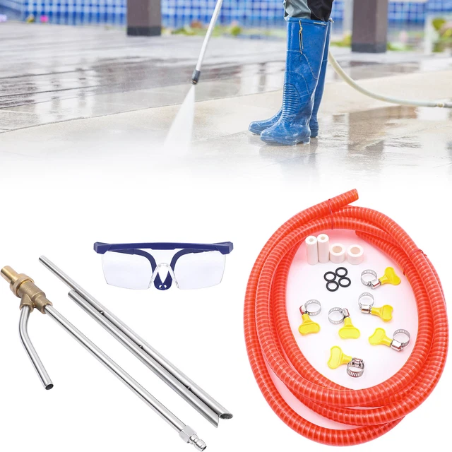 Pressure Washer Sand Blasting Kit Wet Sandblaster Attachment 2500 PSI For 1 4 Inch Karcher Huter Parkside Pressure Washer Gun I.1490154733