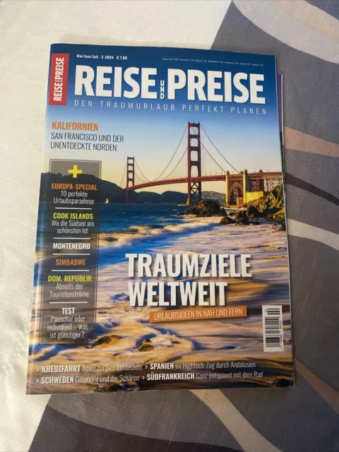 Reise & Preise  Ausgabe Nr.:2/2024  Mai/Juni/Juli | NEU | Traumziele Weltweit
