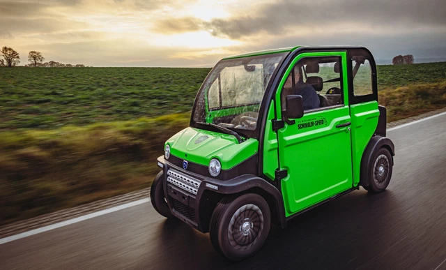 E-Frosch BOB FOUR Microcar Elektro Frosch Aixam Legier Kabinenauto Miniauto NEU