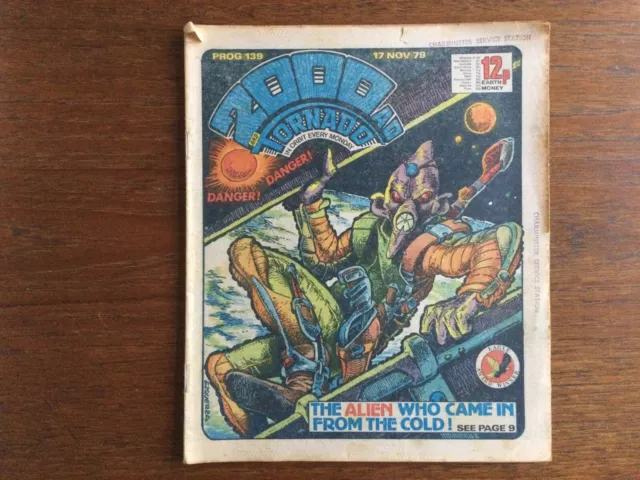 Vintage 2000Ad Tornado Comic Prog 139 - Nov 79 Judge Dredd Abc Warriors