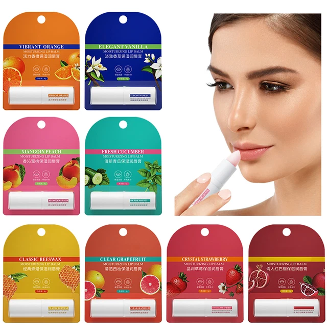 2pc Lipstick And Nourishing Lip Balm For Men And Women To Cotton Candy Makeup