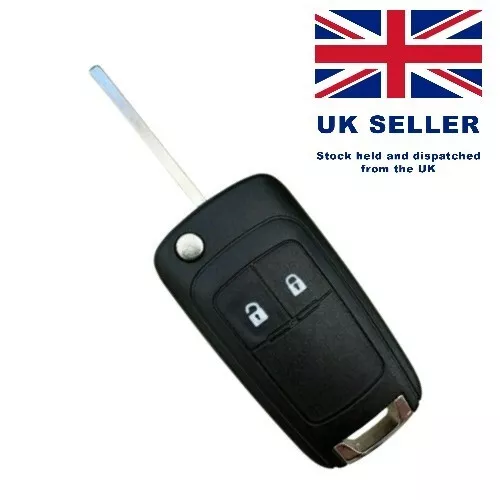 Vauxhall Key Astra Insignia Zafira Adam Car 2 Button Remote Key Fob Shell Case