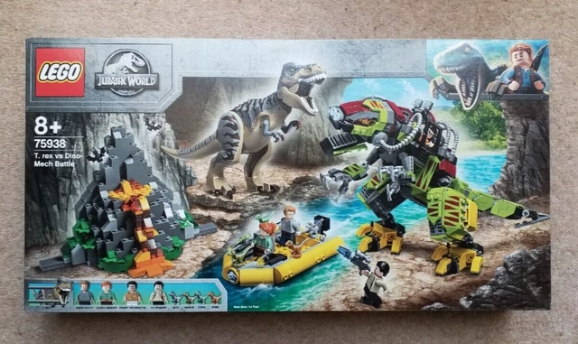 LEGO 75938 JURASSIC World T.Rex vs Dino Mech Battle - New & Sealed £189 ...