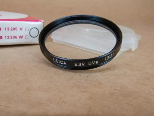 Filtro UVa Leitz Leica HOOIV / 13131 E39 negro - en caja
