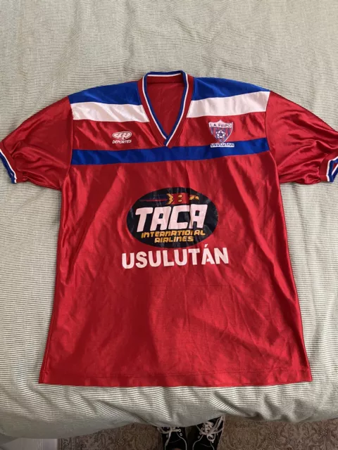 LA FIRPO Soccer Jersey El Salvador Camisa Futbol #16 Soccer Shirt Size XL