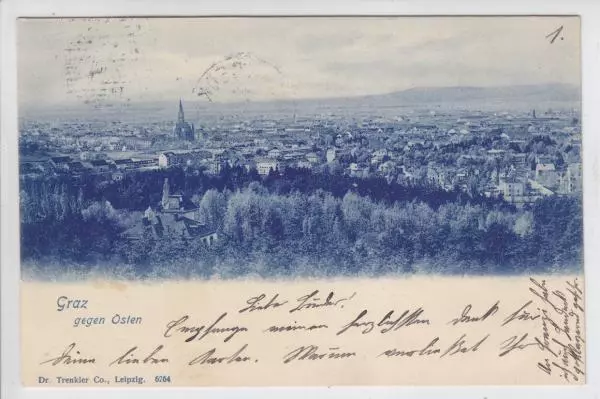 AK Graz gegen Osten, 1899