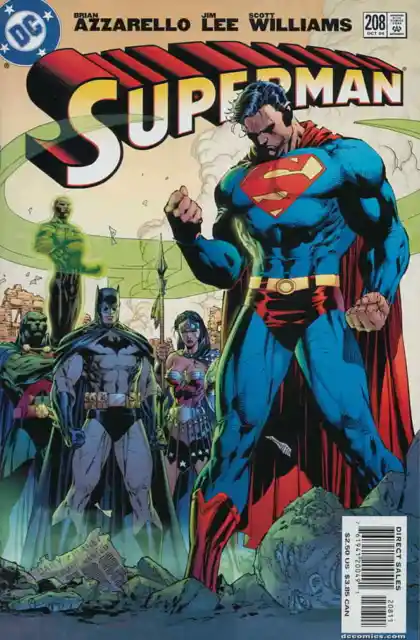 Superman (2nd Series) #208 VF/NM; DC | we combine shipping