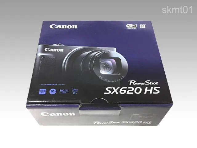 Canon Powershot SX620HS Noir Appareil Photo Numérique 25x Zoom Optique Wi-Fi DHL
