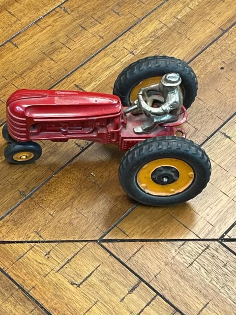 Vintage Massey Harris Slik tractor with Driver