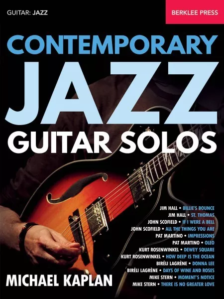 Contemporary Jazz Guitar Solos - Berklee Guide Book NEW 000143596