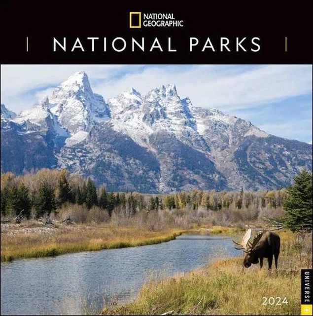 NATIONAL GEOGRAPHIC NATIONAL Parks 2025 Wall Calendar by National