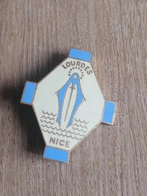 Broche Ancienne émaillée Les Routiers Decat Paris - Miniature, Bon état Avec Traces