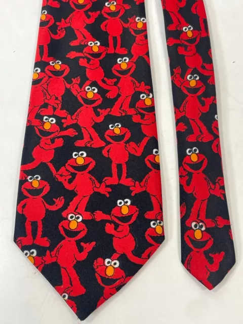 Picasso x Sesame Street “Elmo” Mens Neck Tie Novelty 57.5" Long x 4" Wide