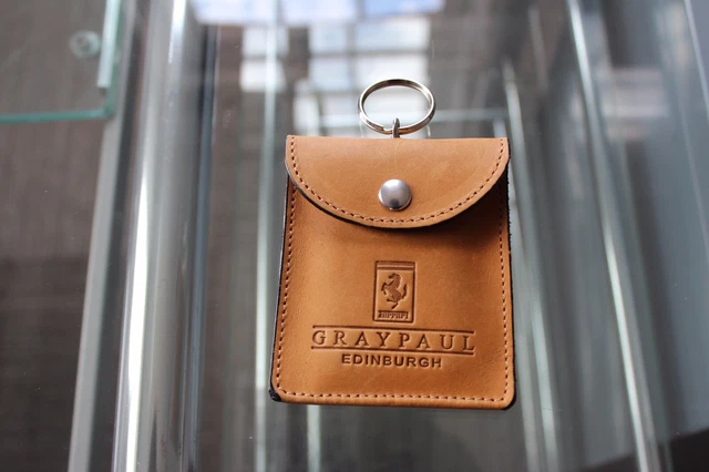 Genuine Graypaul Edinburgh Ferrari Navtrak Fob Wallet Pouch