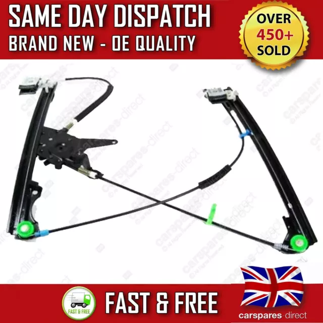 Vw Golf Mk3 Front Right Window Regulator Vento 1991-1998 Driver Side Electric