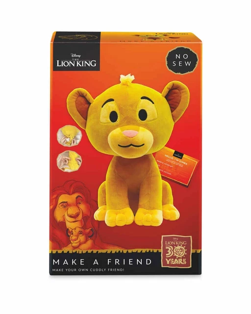 THE LION KING - Make A Cuddly Friend Simba £10.99 - PicClick UK