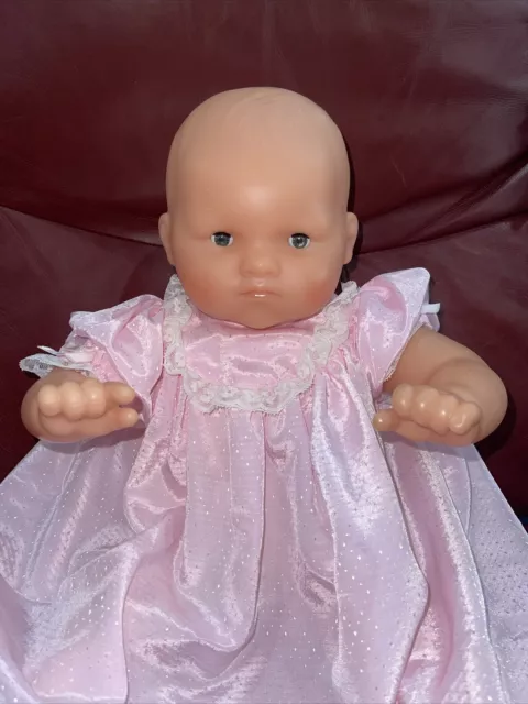 COROLLE 21” Bebe BABY DOLL 1999 Big Cloth And Vinyl France