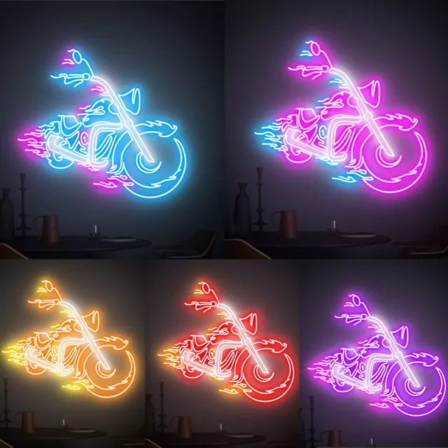 Motorcycle Neon Lights For Harley , Party,Bedroom,Home Decor,Personalized Gifts