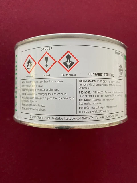 BRIWAX ORIGINAL IM 5 LITER EIMER -- FARBE Spanish Mahogany-Spanisch Mahagoni