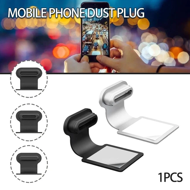Loss-proof Silicone Phone Charging Port Type-C Dust Plug Dustproof Cover a