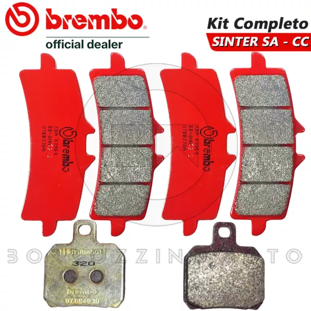 Pastiglie Freno Brembo Anteriori + Posteriori Ktm Super Duke Gt Abs 1290 2016