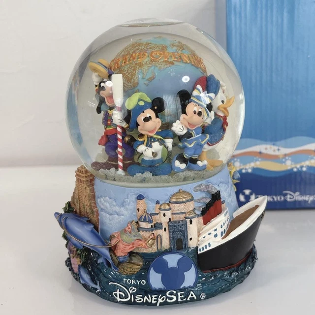 TOKYO DISNEY SEA Grand Opening Snow Glove Music Box $253.85