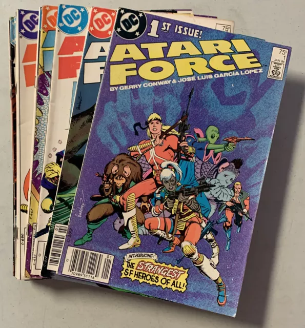 ATARI FORCE LOT #1-20 + SPECIAL 1 COMPLETE SET FULL RUN 1984 DC newsstands