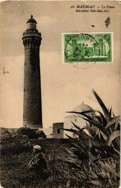 CPA AK MAROC MAZAGAN - Le Pahre Marabout SIDI-BOU-Asfi (219846)