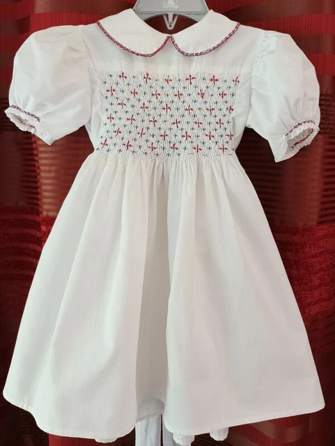Robe Ancienne – Pour Bébé Ou Poupée, Style Vintage, Pièce Unique