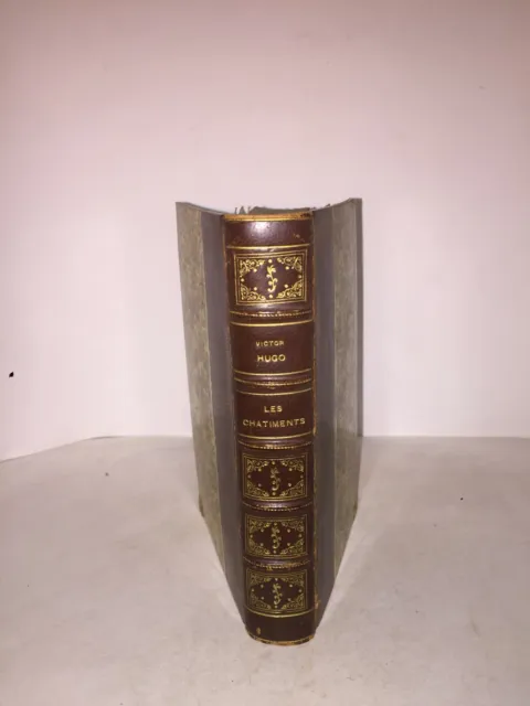 Œuvres de Victor Hugo Les Châtiments | Lemerre reliure 1926