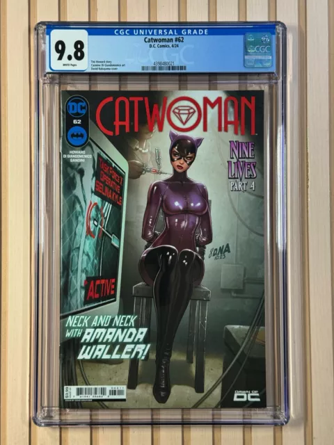 Catwoman #62 (2024 DC Comics) 1st Print David Nakayama cover CGC 9.8