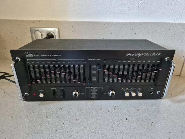 Égaliseur Stéréo ADC Sound Shaper Two MK2 – Ampli Intégré Vintage – Occasion