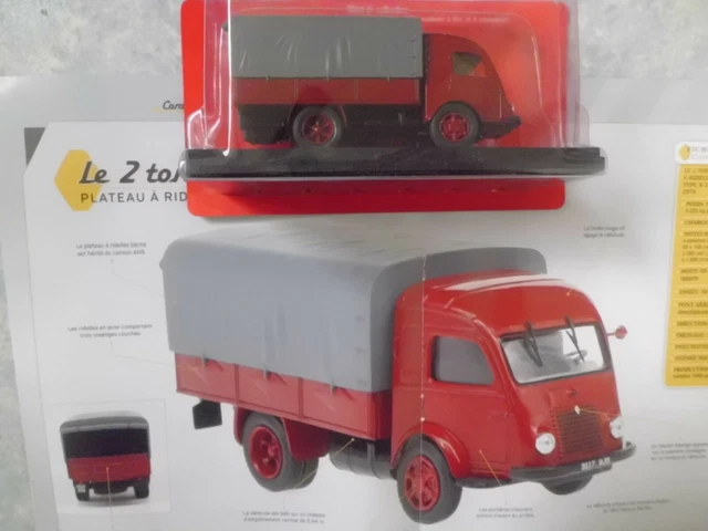 Miniature Camion Gasquy Septoy Belgique 1/43 – Plateau à Ridelles, Métal Noir