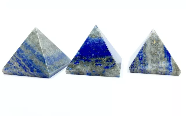 One(1) Lapis Lazuli Pyramid Crystal Healing Pyramid Vastu Pyramid