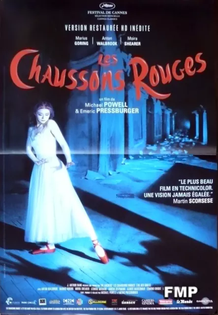 The Red Shoes - Ballet / Dance / Ballerina - Small Reissue French Movie Poster