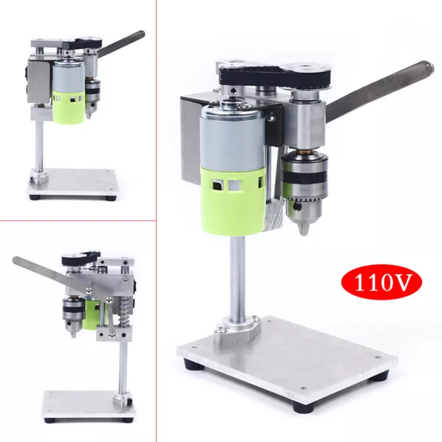 MINI Bench Drill Press Stand Electric Variable Speed Bench Drilling Machine
